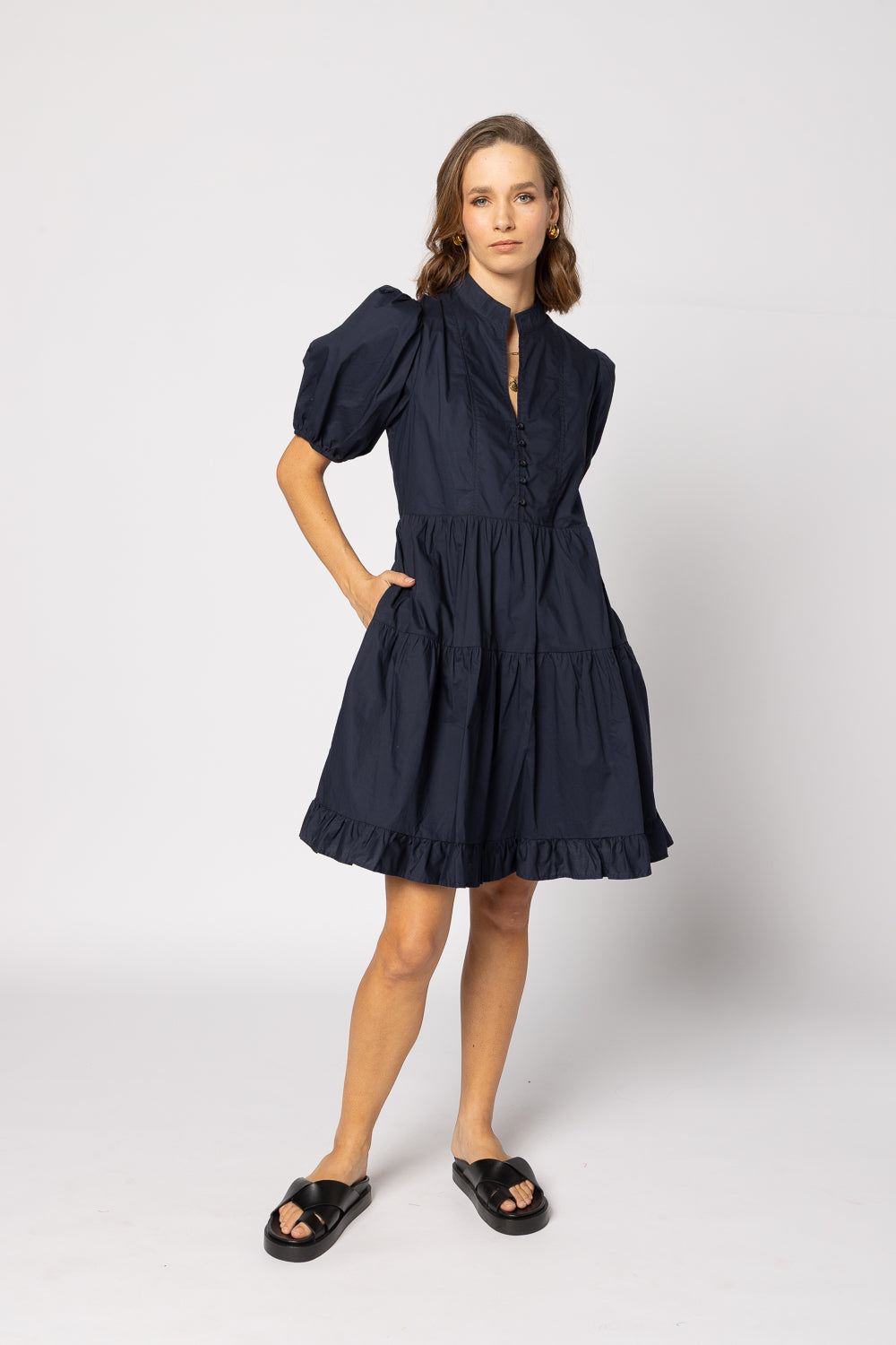 2137 - Uptown Dress - Ink