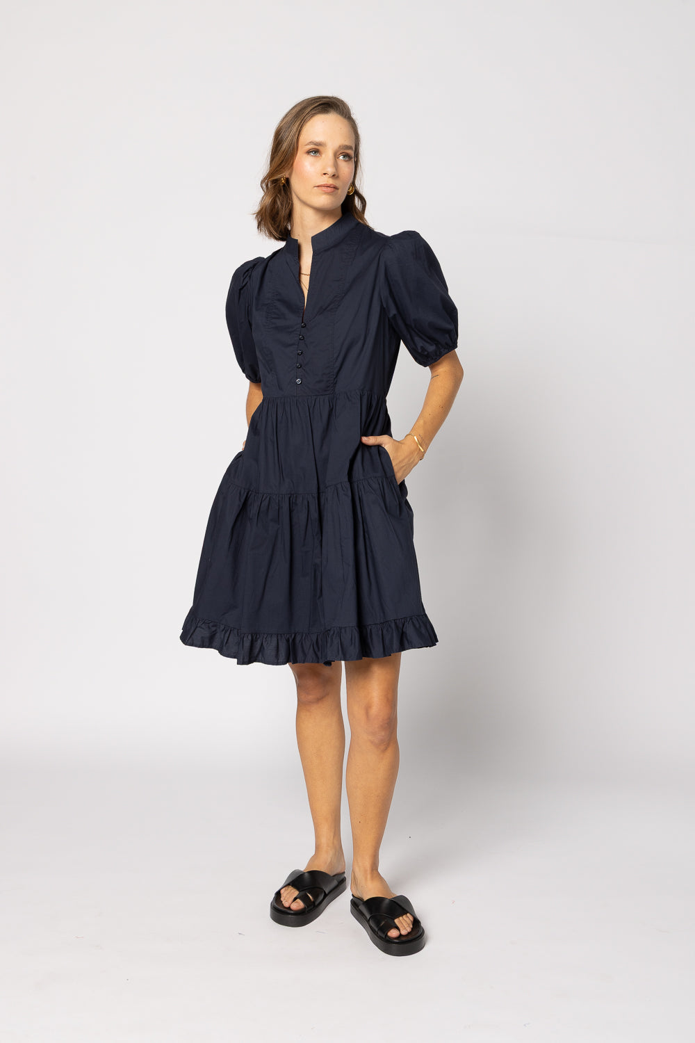 2137 - Uptown Dress - Ink