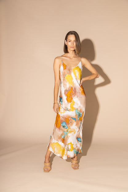 LOUGHLIN - 2141L - Unbiased Dress - Water Colour