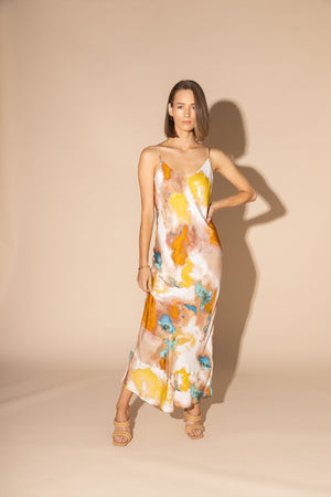 LOUGHLIN - 2141L - Unbiased Dress - Water Colour