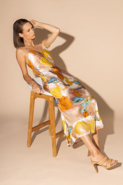 LOUGHLIN - 2141L - Unbiased Dress - Water Colour