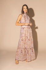 2145L - Melrose Dress - Gold Rose