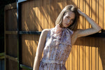 2145L - Melrose Dress - Gold Rose