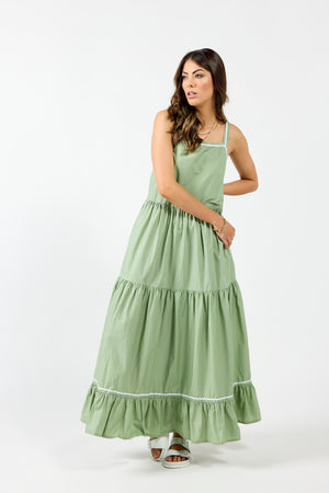 2148 - Earth Dress - Aspen Green