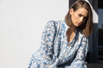 LOUGHLIN - 2162L - Skyes Linen Dress - Blue Water