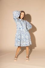 LOUGHLIN - 2162L - Skyes Linen Dress - Blue Water