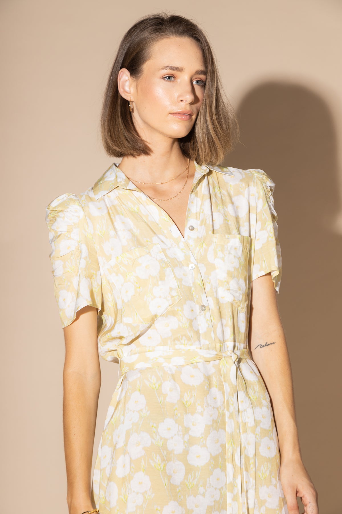 LOUGHLIN - 2163L - Sylvie Dress - Limoncello