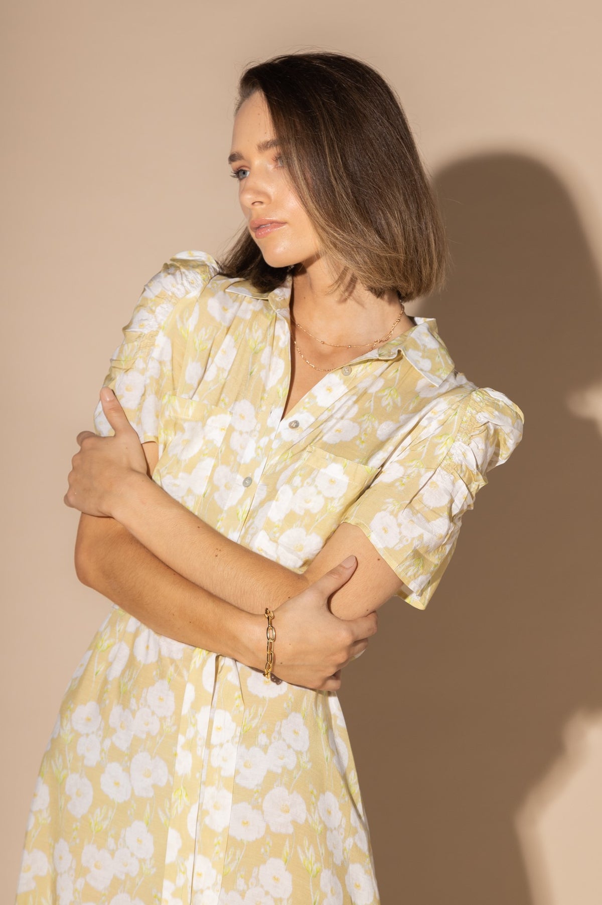 LOUGHLIN - 2163L - Sylvie Dress - Limoncello