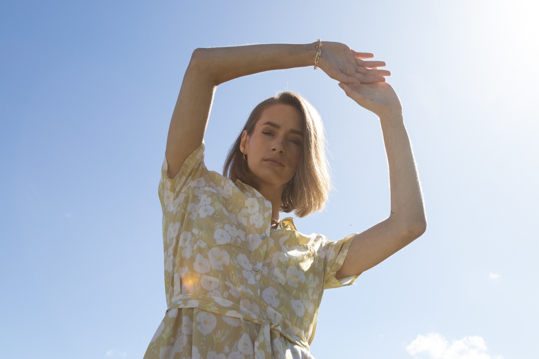LOUGHLIN - 2163L - Sylvie Dress - Limonello