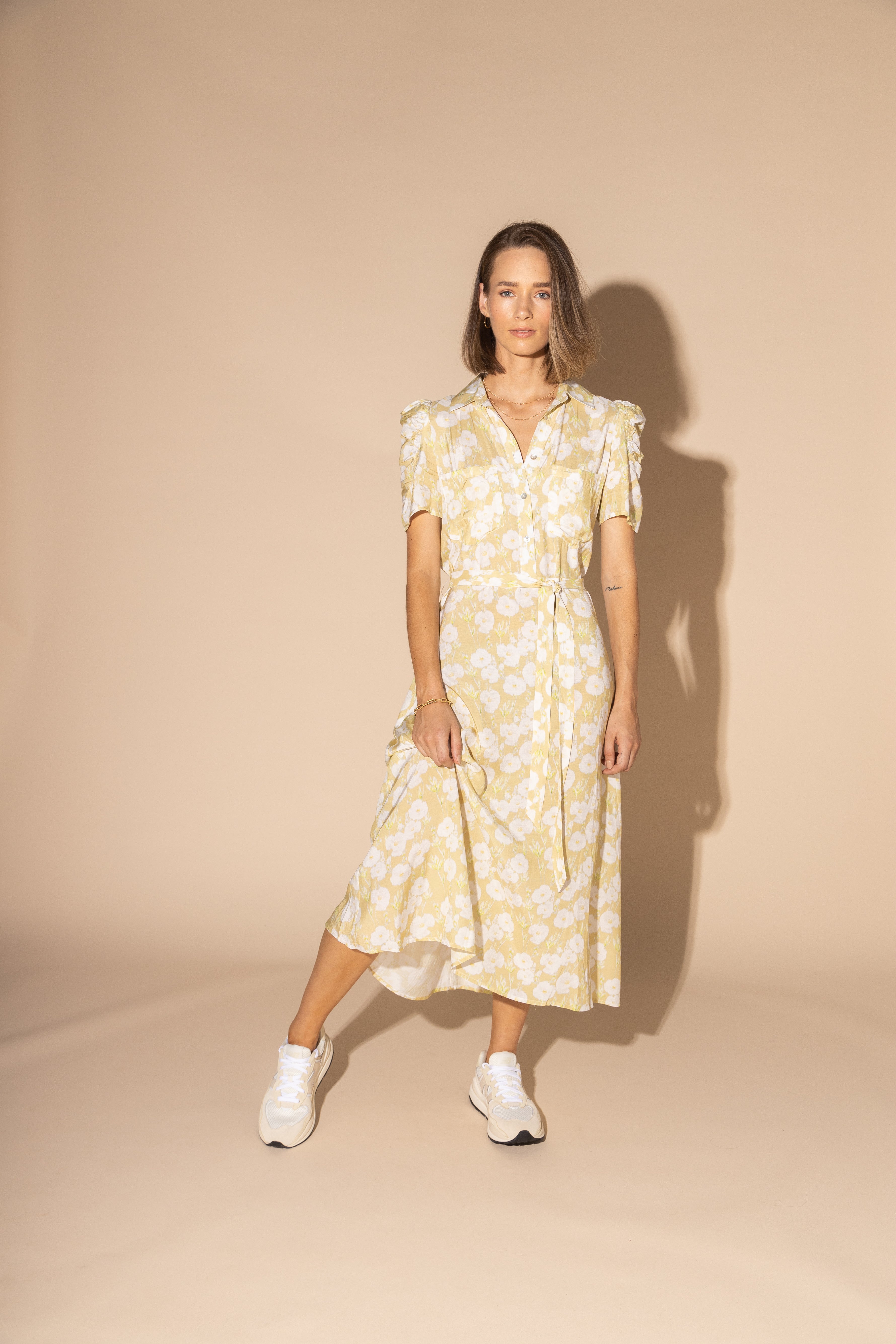 LOUGHLIN - 2163L - Sylvie Dress - Limonello