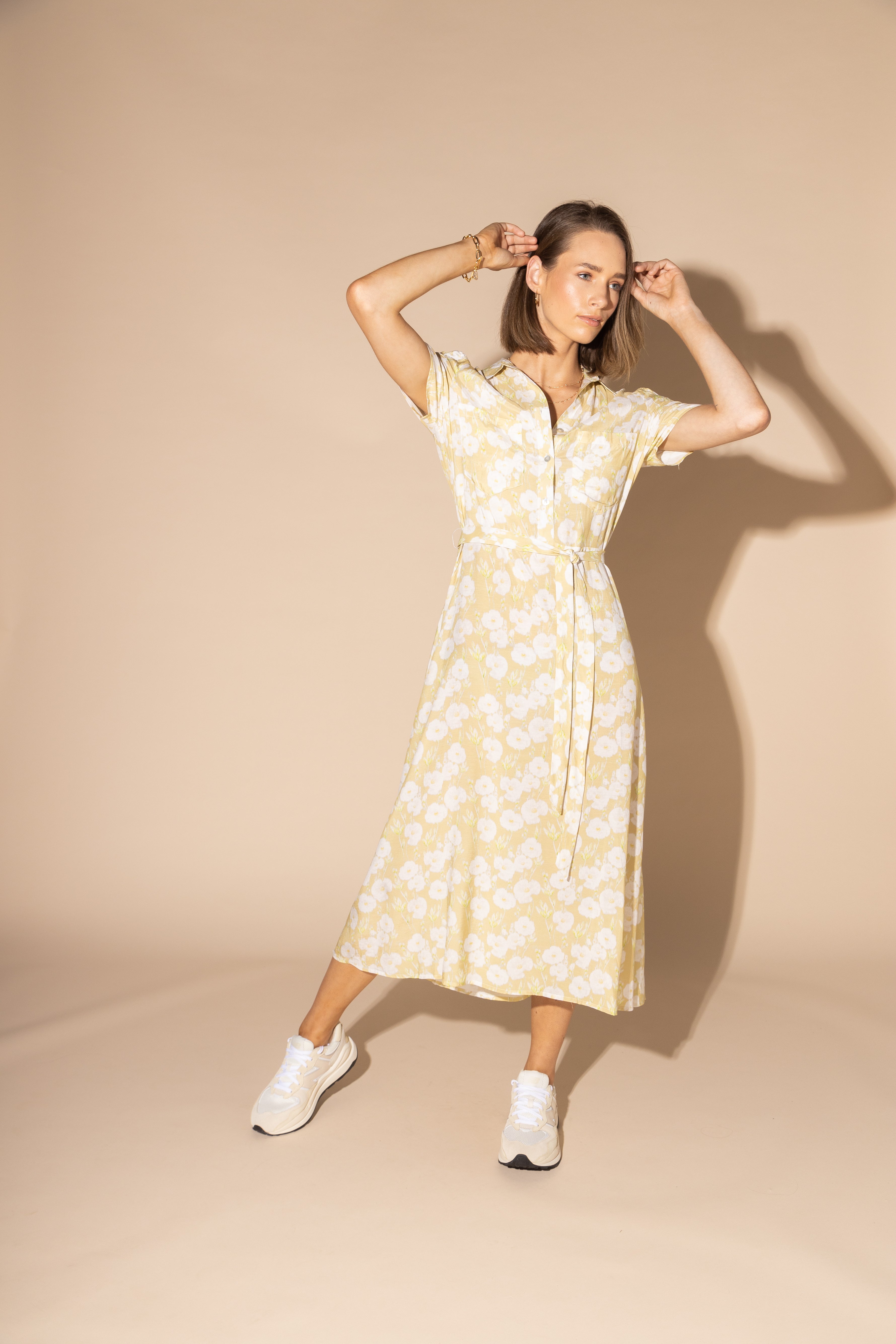 LOUGHLIN - 2163L - Sylvie Dress - Limonello