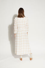 LOUGHLIN - 2180L - Camille Dress - Waffle Check