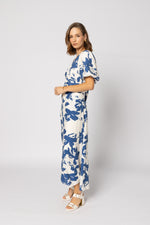 2182 - Halo Dress - Blue Flower