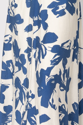 2182 - Halo Dress - Blue Flower