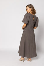 2182 - Halo Dress - Mayan Chocolate
