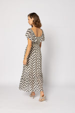 2183 - Miah Dress - Black Zebra