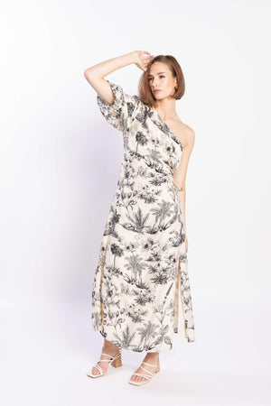 LOUGHLIN - 2191L - Dione Dress - Tahiti Print