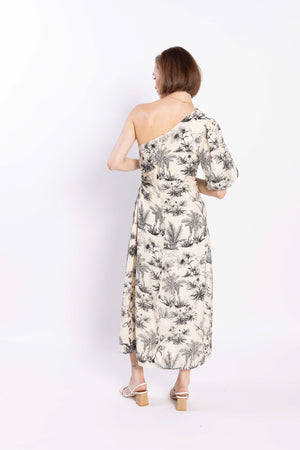 LOUGHLIN - 2191L - Dione Dress - Tahiti Print