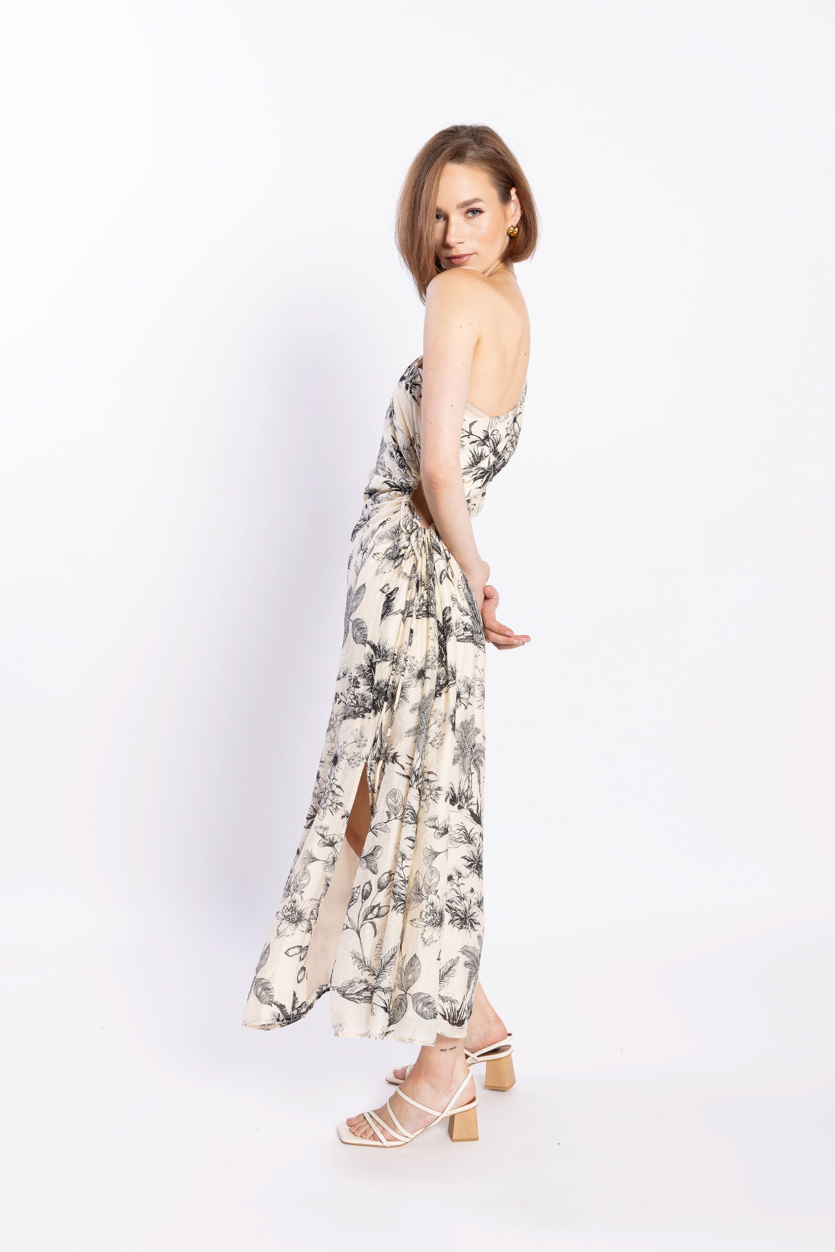 LOUGHLIN - 2191L - Dione Dress - Tahiti Print