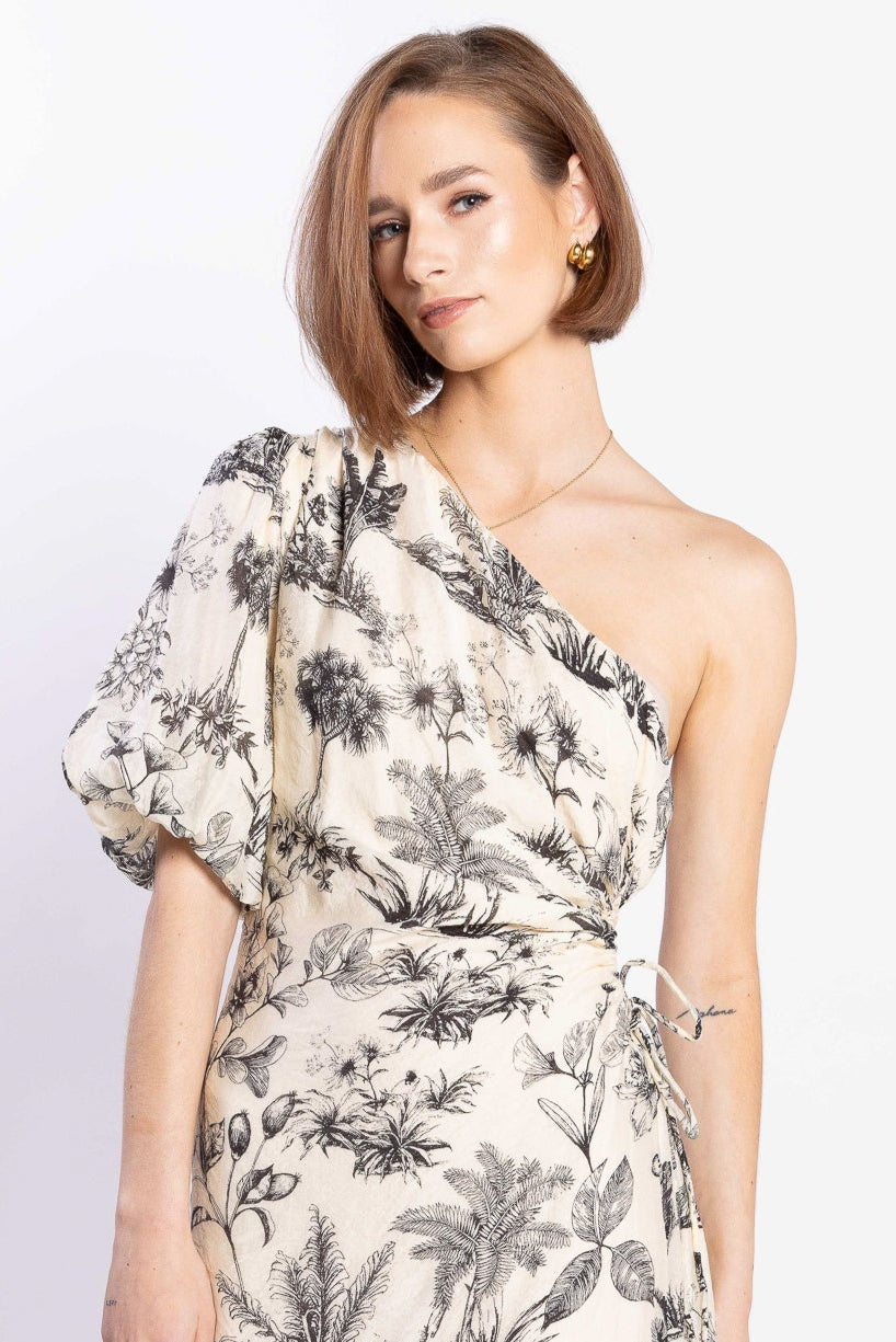 LOUGHLIN - 2191L - Dione Dress - Tahiti Print