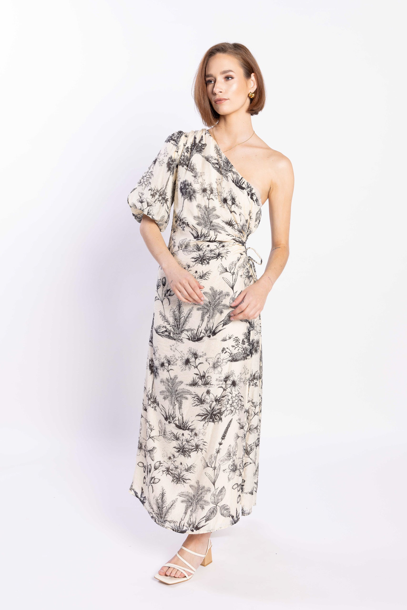 LOUGHLIN - 2191L - Dione Dress - Tahiti Print
