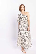 LOUGHLIN - 2191L - Dione Dress - Tahiti Print