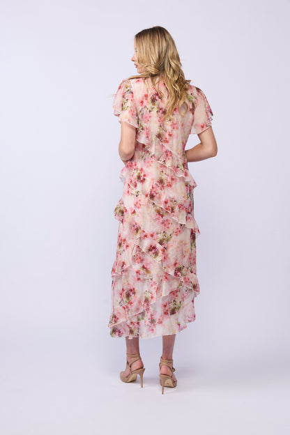 *NEW ARRIVAL* 2220 - Freda Dress - Carnation