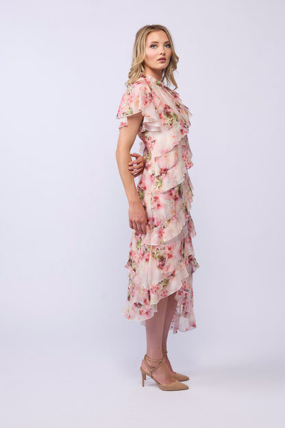 *NEW ARRIVAL* 2220 - Freda Dress - Carnation