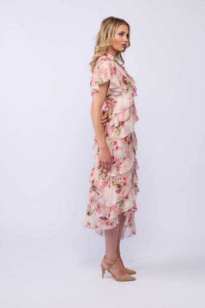 *NEW ARRIVAL* 2220 - Freda Dress - Carnation
