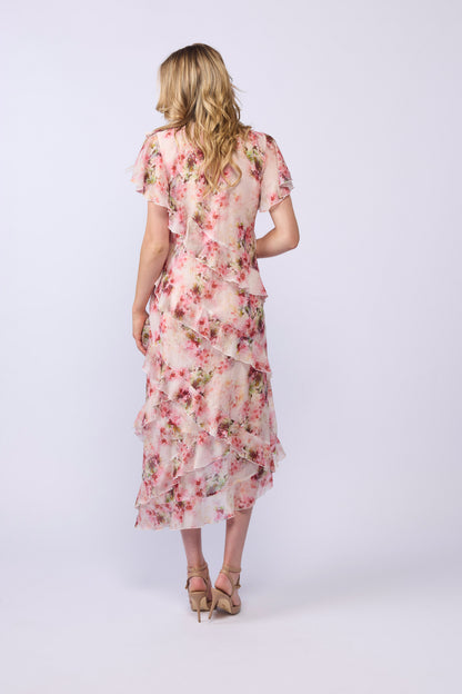*NEW ARRIVAL* 2220 - Freda Dress - Carnation