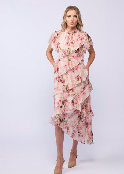 *NEW ARRIVAL* 2220 - Freda Dress - Carnation