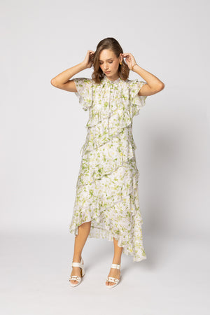 2220 - Freda Dress - Garden Meadow