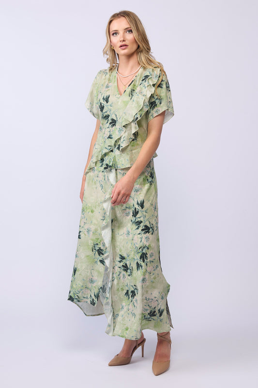 BREEZE DRESS - OLIVE LEAF