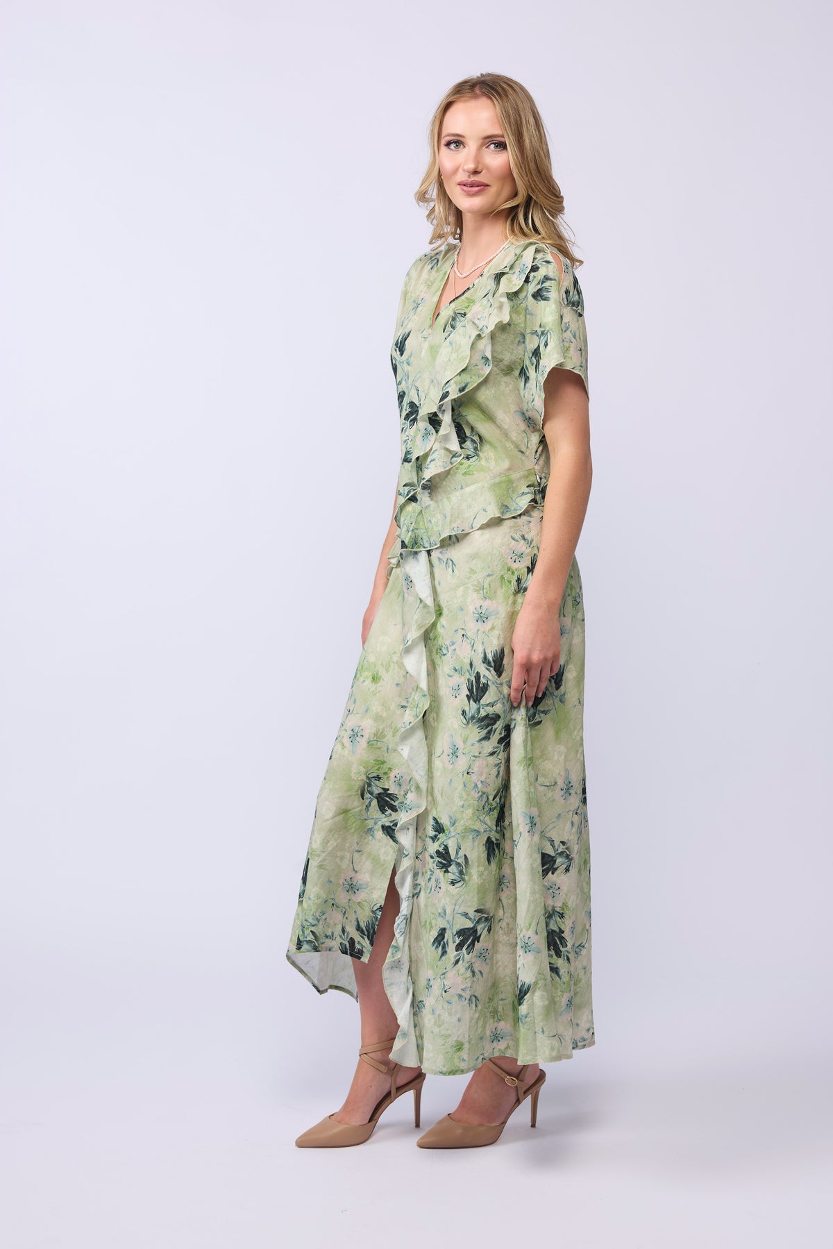 BREEZE DRESS - OLIVE LEAF