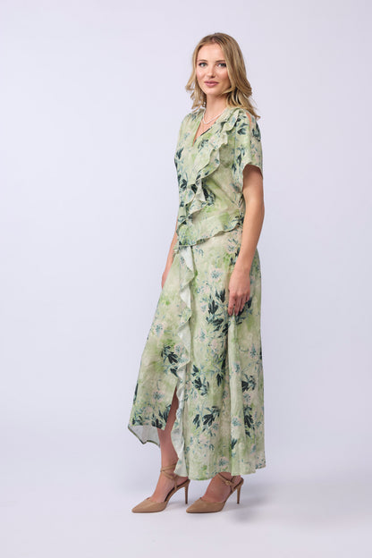 BREEZE DRESS - OLIVE LEAF