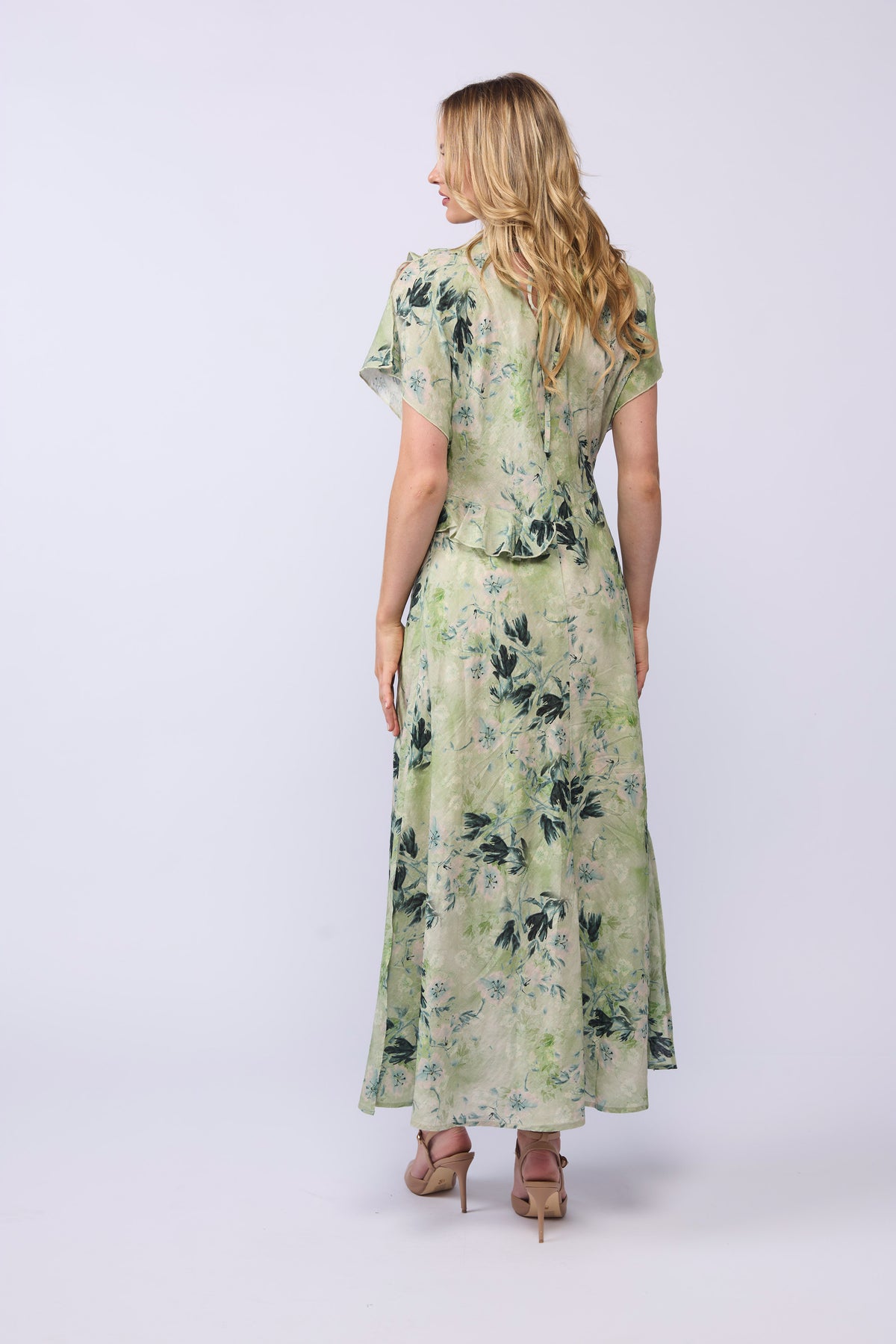 BREEZE DRESS - OLIVE LEAF