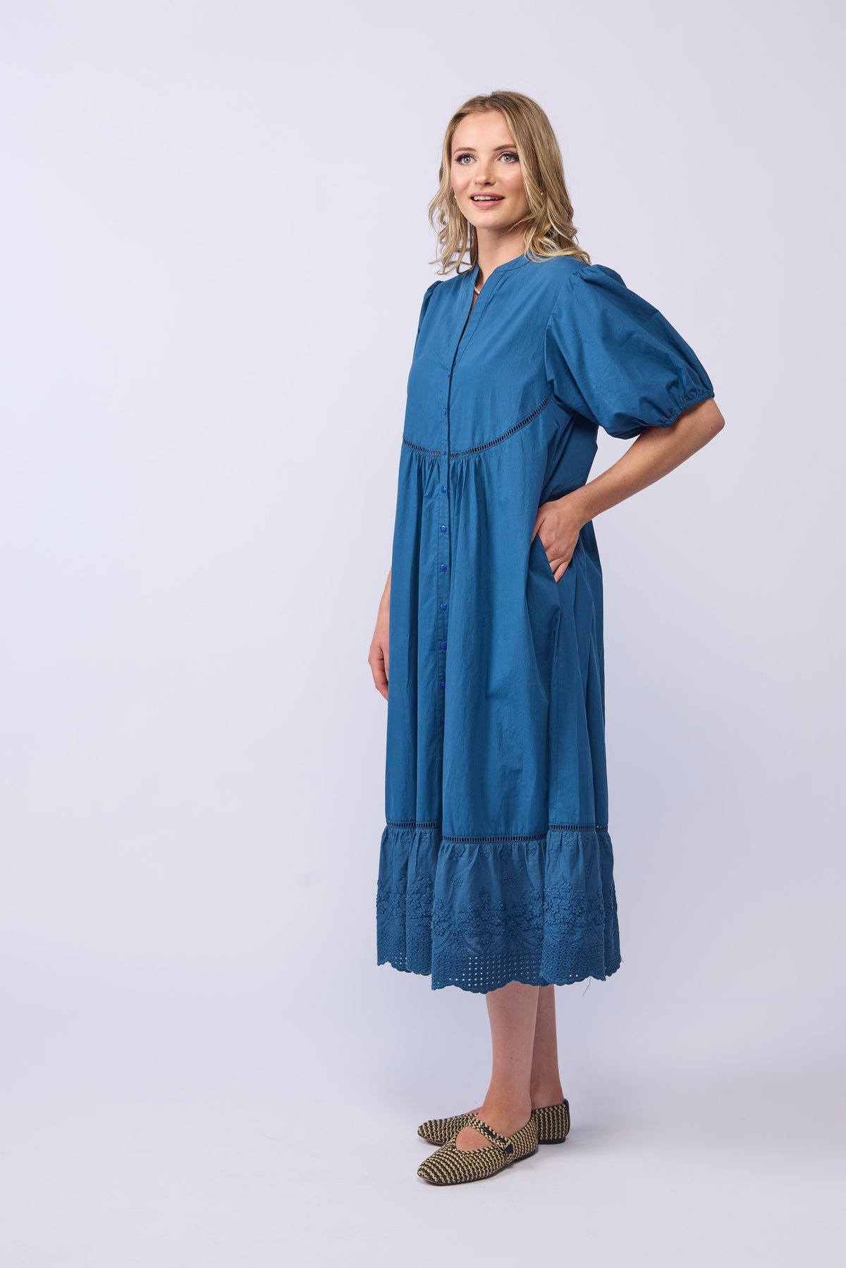 JOSEPHINE DRESS - MARINE
