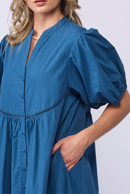 JOSEPHINE DRESS - MARINE