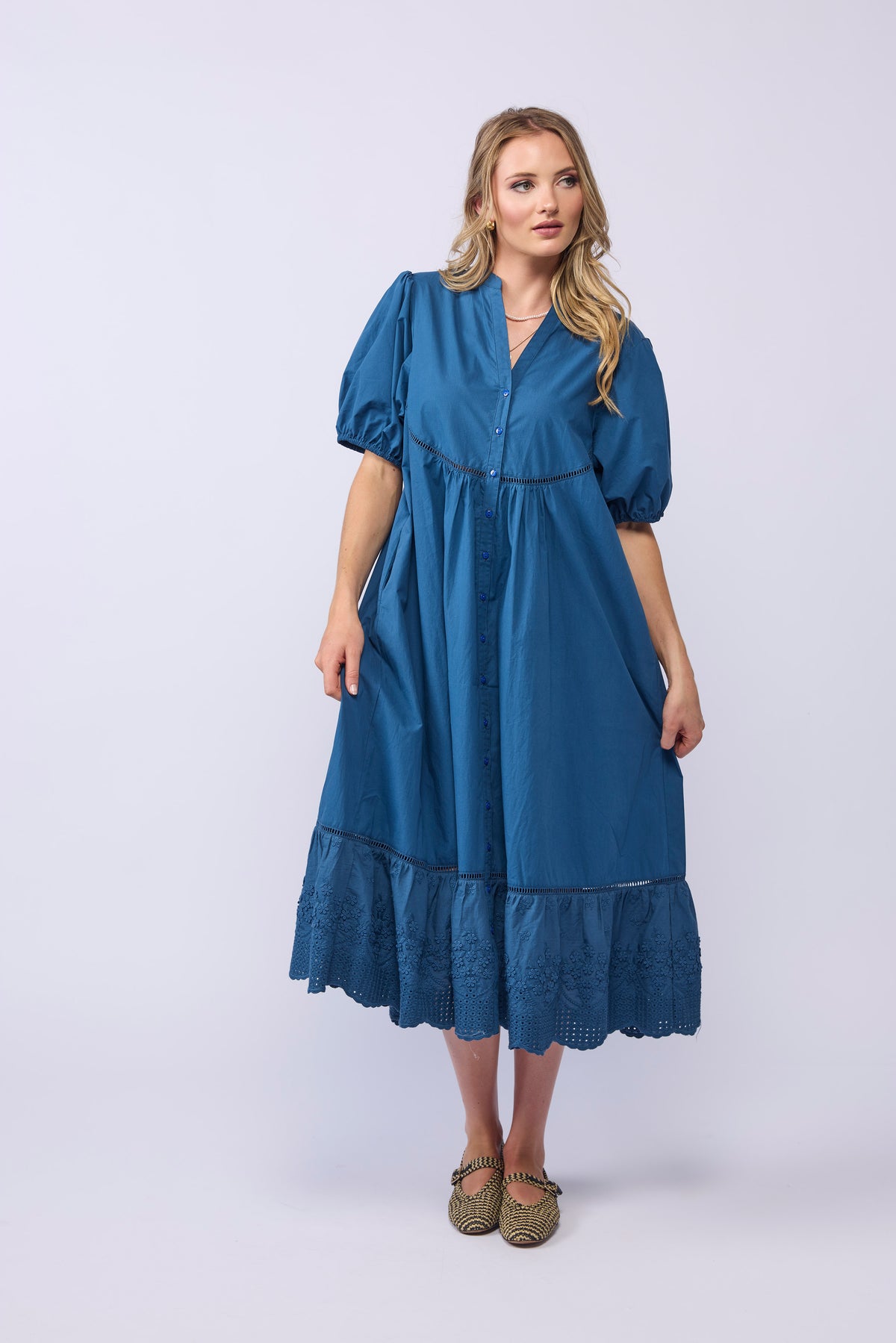 JOSEPHINE DRESS - MARINE