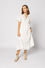 2225 - Josephine Dress - White