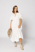 2225 - Josephine Dress - White