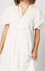 2225 - Josephine Dress - White