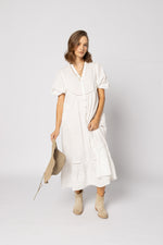 2225 - Josephine Dress - White