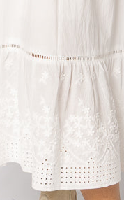 2225 - Josephine Dress - White