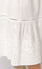 2225 - Josephine Dress - White