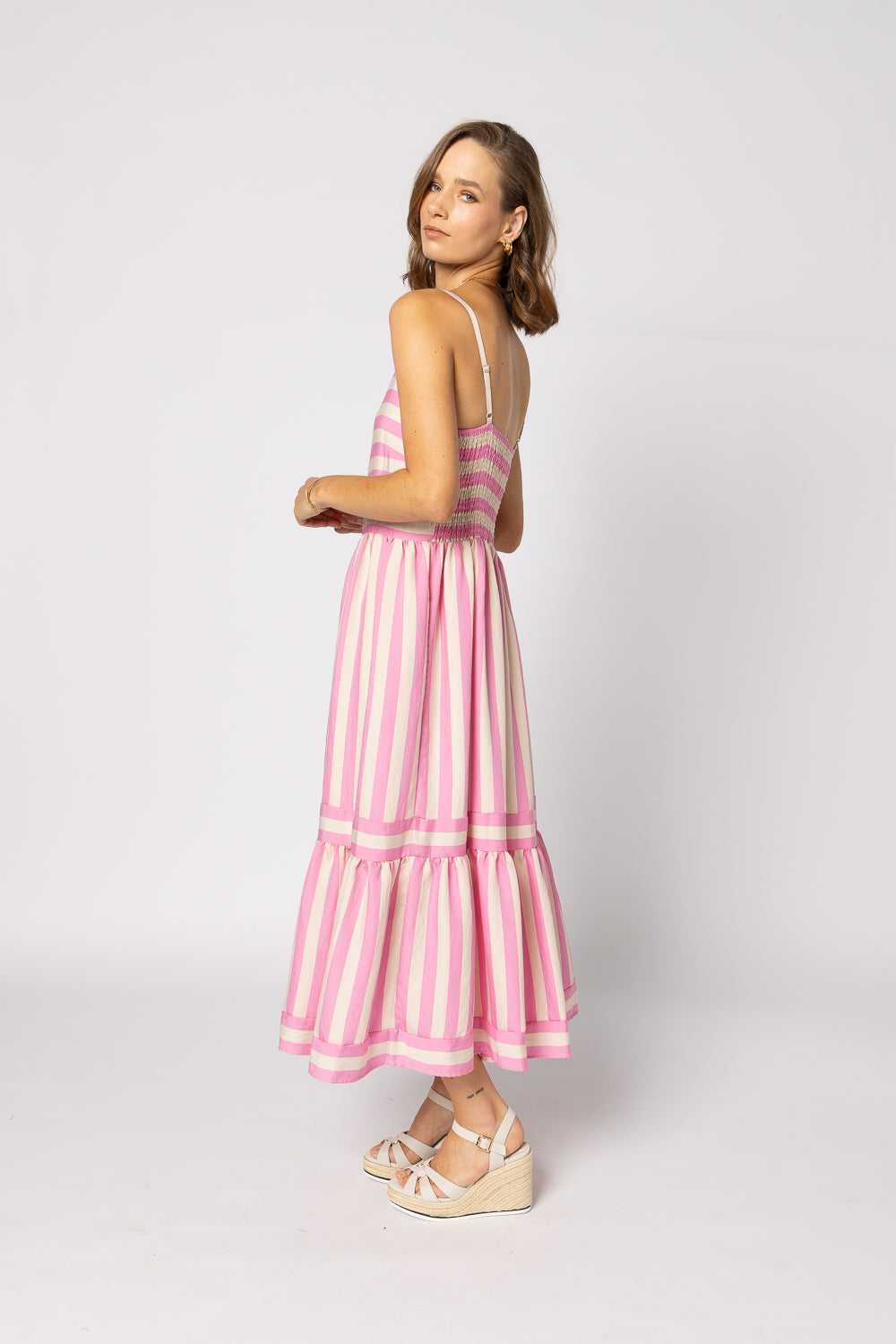 2226 - Olivia Dress - Candy Stripe