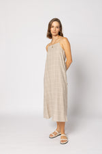 2228 - Ginny Dress - Linen Check