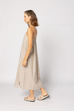 2228 - Ginny Dress - Linen Check