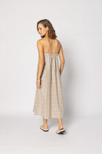 2228 - Ginny Dress - Linen Check