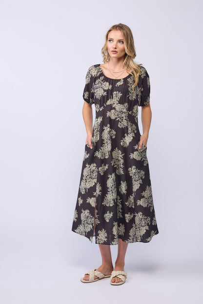 ANNABELLE DRESS - FLORAL SHADE